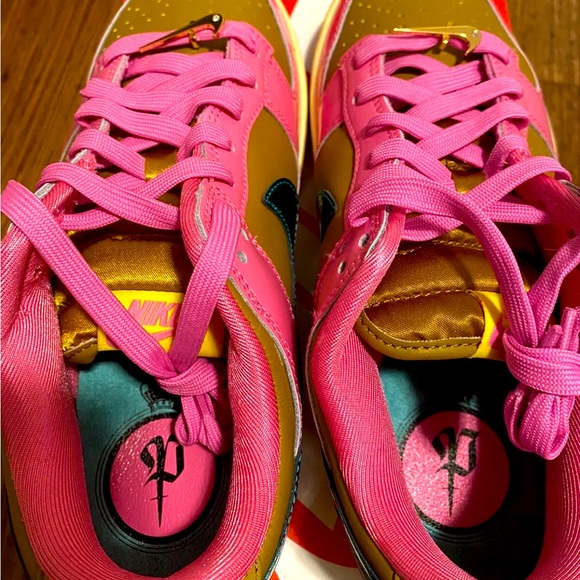 💕🩰🤎 Nike Dunk Low Parris Goebel SZ 8W / 6.5Y 🤎🩰💕 - Picture 5 of 7
